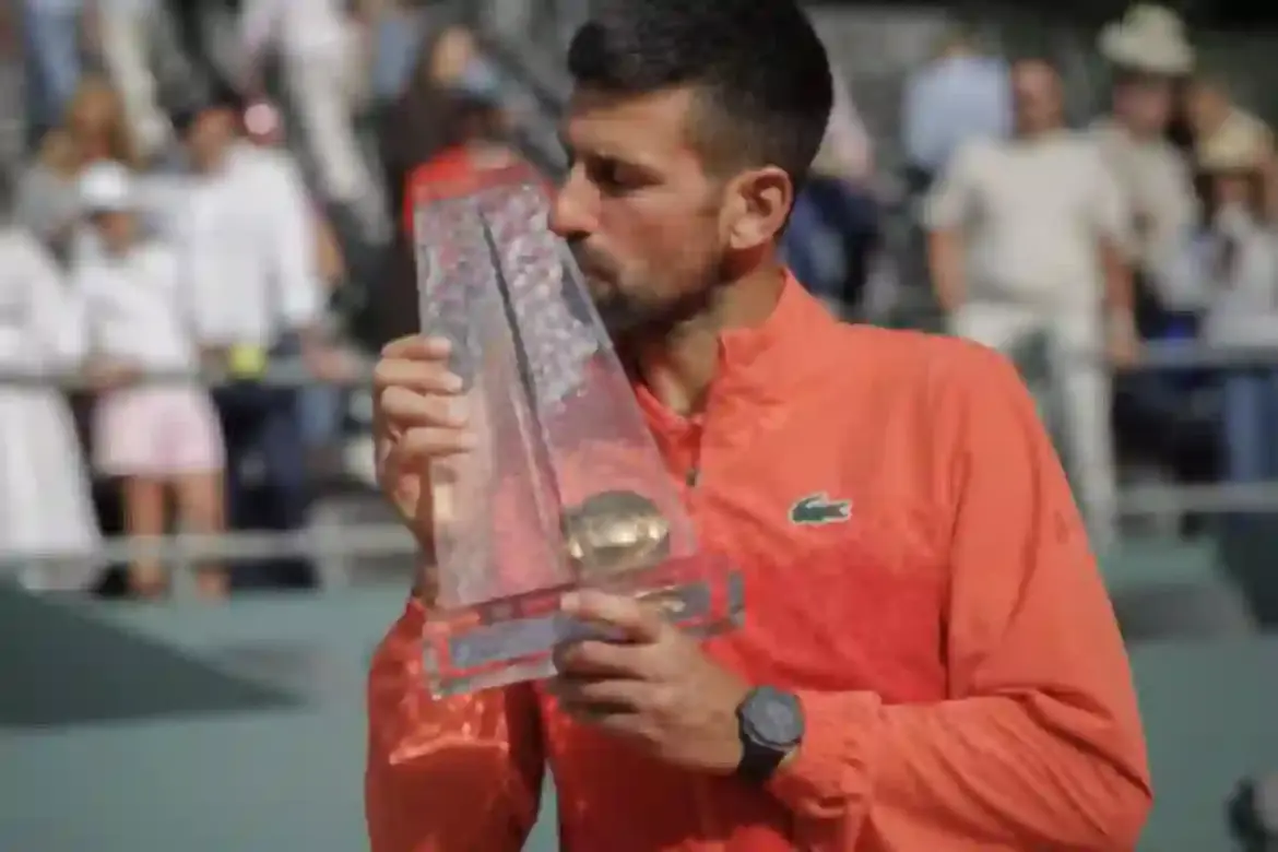 Novak Djokovic Celebrates Milestone 100th Title After Crucial Win at Geneva ATP250 Tournament