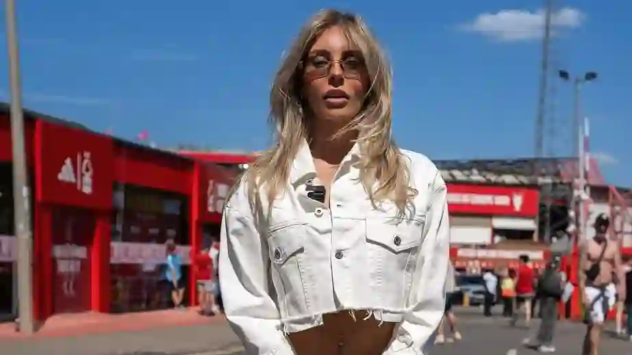 Bonnie Blue defies stadium ban as controversial sex worker reportedly shows up again at Nottingham Forest’s City Ground during Leicester match