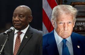 President Cyril Ramaphosa arrives in Washington to repair diplomatic ties and discuss trade with US President Donald Trump