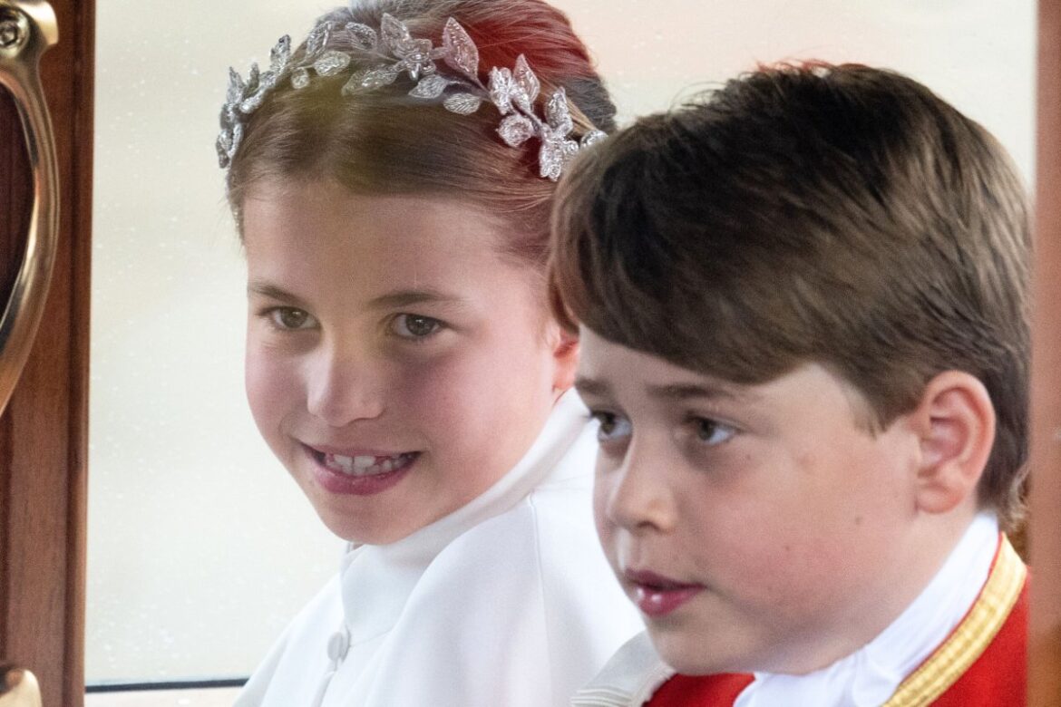 Princess Charlotte’s Adorable Reaction to Prince George’s Role in King Charles’s Coronation Ceremony at Westminster Abbey