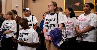 Protesters Rally on Capitol Hill as Lawmakers Debate Sweeping Medicaid Cuts That Threaten Millions of Vulnerable Americans
