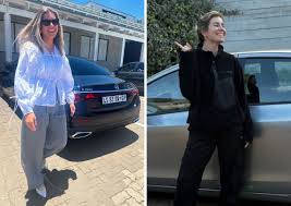 Rachel Kolisi surprises fans as she swaps her luxury Mercedes-Benz for a humble Toyota Yaris in Cape Town