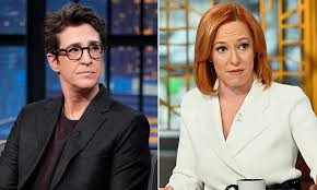 Rachel Maddow Admits Jen Psaki Will Host a Better Show Than Her as MSNBC Makes Major Changes to Primetime Lineup in New York