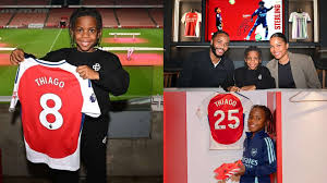 Raheem Sterling’s young son Thiago officially joins Arsenal’s academy after impressing coaches in North London