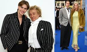 Rod Stewart proudly suggests his teenage son Alastair could play young him in a Hollywood biopic as the aspiring filmmaker ditches fashion school in London to chase movie dreams