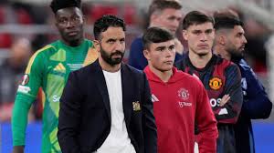 Ruben Amorim offers to leave Manchester United if club decides he cannot turn team’s fortunes around after Europa League defeat in Bilbao