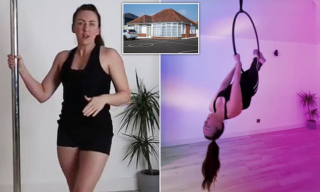 Pole dancer defends her home fitness studio after elderly neighbors complain about noise and music in quiet Christchurch neighborhood