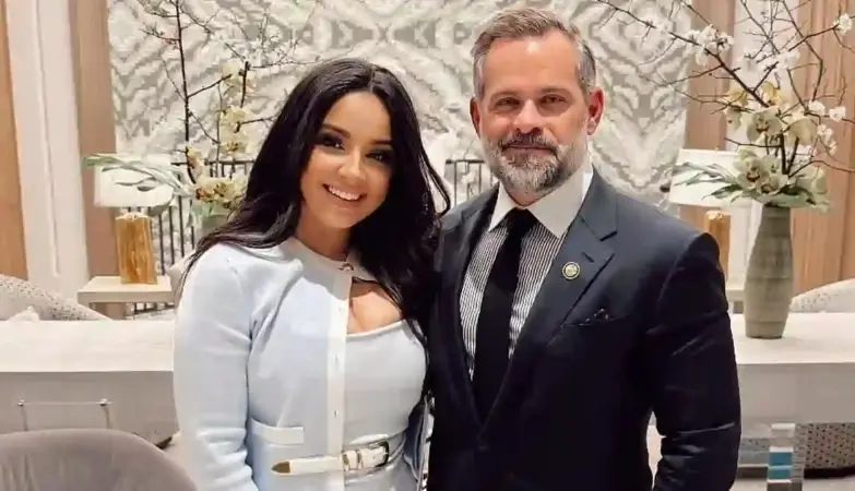 Sarah Raviani and Cory Mills