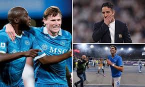 Scott McTominay and Romelu Lukaku lead Napoli to Serie A title victory with key goals against Cagliari in Italy
