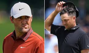 Scottie Scheffler and Xander Schauffele criticize PGA Championship organizers for controversial mudball ruling at Quail Hollow in North Carolina