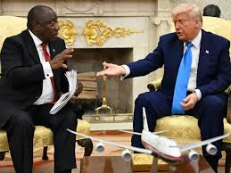 South African President Cyril Ramaphosa Jokes About Being Ambushed by Donald Trump During Tense White House Meeting