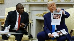 South African Reporter Tshidi Madia Challenges American Journalist Over White Genocide Claims During Interview in the United States