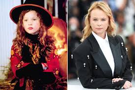 Thora Birch makes a stunning return to Cannes Film Festival as she walks the red carpet in a sleek black tuxedo alongside Kristen Stewart in France