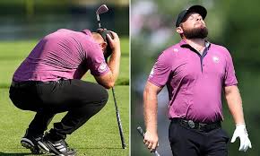 Tyrrell Hatton unleashes fiery outburst during opening round of PGA Championship at Quail Hollow in North Carolina