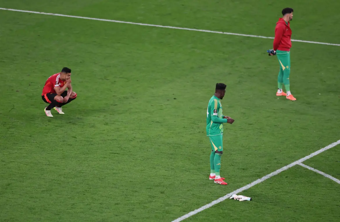 Emotions run high in Bilbao as Manchester United’s Onana and Casemiro get into a heated exchange during Europa League final loss to Tottenham