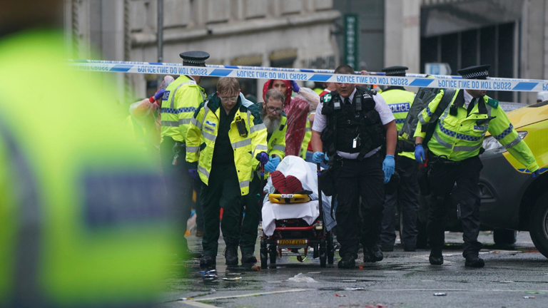 Liverpool Premier League Trophy Parade Turns Chaotic as Car Collides with Supporters on Water Street in City Center