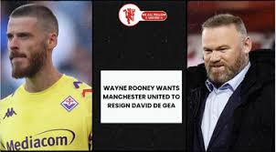 Wayne Rooney urges Manchester United to re-sign David de Gea as goalkeeper struggles continue at Old Trafford