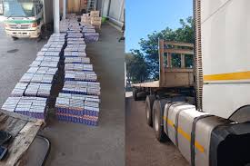 Border Management Authority Officers Intercept Zimbabwean Truck Driver Smuggling Thousands of Banned Epiderm Cream Packets at Kopfontein Border Post