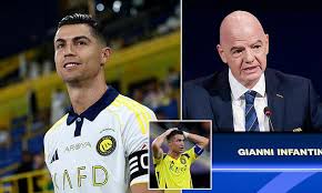 FIFA President Gianni Infantino Suggests Cristiano Ronaldo Could Play for Another Club at the Club World Cup in the United States This Summer