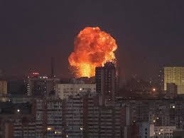 Vladimir Putin unleashes relentless missile and drone attacks on Kyiv leaving the Ukrainian capital battered overnight