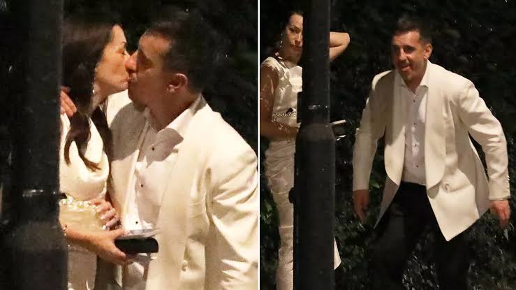 Gary Neville admits struggling the next day after partying until 3:30am at David Beckham’s four-day 50th birthday bash in London
