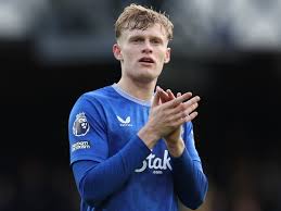 Jarrad Branthwaite suffers hamstring injury as Everton beat Southampton at Goodison Park causing doubt over his England Under-21 role in Slovakia