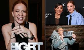 Alex Scott and Jade Thirlwall lead the winners at the star-studded British LGBT Awards ceremony held in London celebrating LGBTQ+ achievements