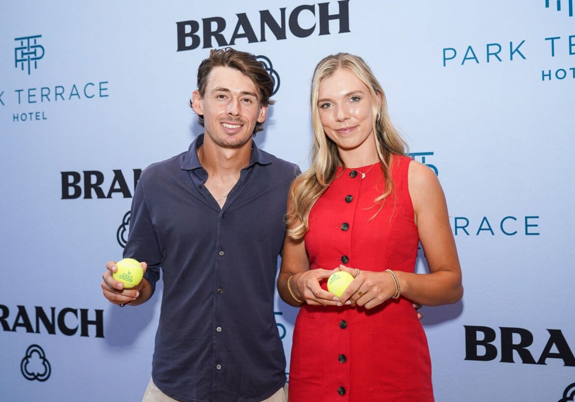 Tennis star Alex de Minaur says Katie Boulter is steering their wedding plans as he battles on court and tackles online trolls targeting her in Britain