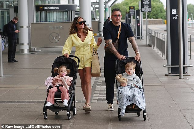 Amy Childs Reveals Emotional Struggles Behind Her Weight Loss While Flying to Portugal with Her Family and TOWIE Castmates