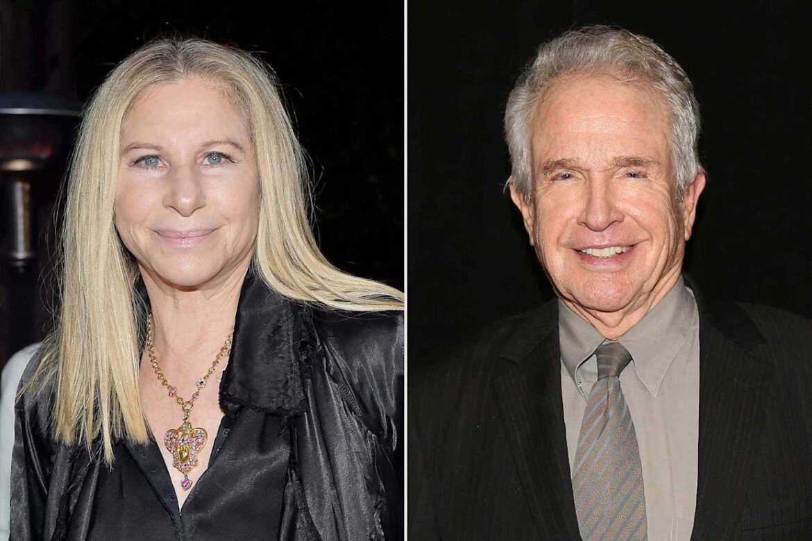 Barbra Streisand recalls sleeping next to Warren Beatty but doubts any intimacy happened during their teenage theater years in Connecticut