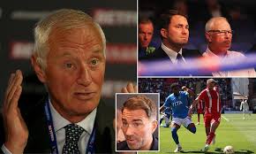Barry Hearn suffers heart attack while watching Leyton Orient play-off semi-final match against Stockport County in London