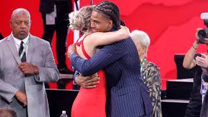 Chloe Kitts steals the spotlight at NBA Draft as Toronto Raptors select South Carolina star Collin Murray-Boyles in New York