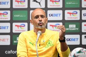 Mamelodi Sundowns Management Decides to Back Coach Miguel Cardoso Despite Shock Loss to Pyramids FC in Africa