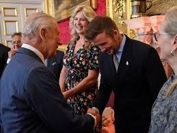 David Beckham receives long-awaited knighthood from King Charles during birthday honours ceremony in the United Kingdom