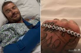 David Beckham recovers from mystery injury