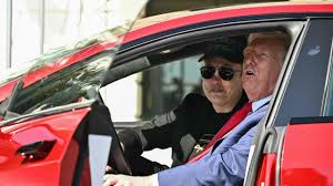 Donald Trump considers selling his red Tesla parked at the White House after explosive fallout with Elon Musk