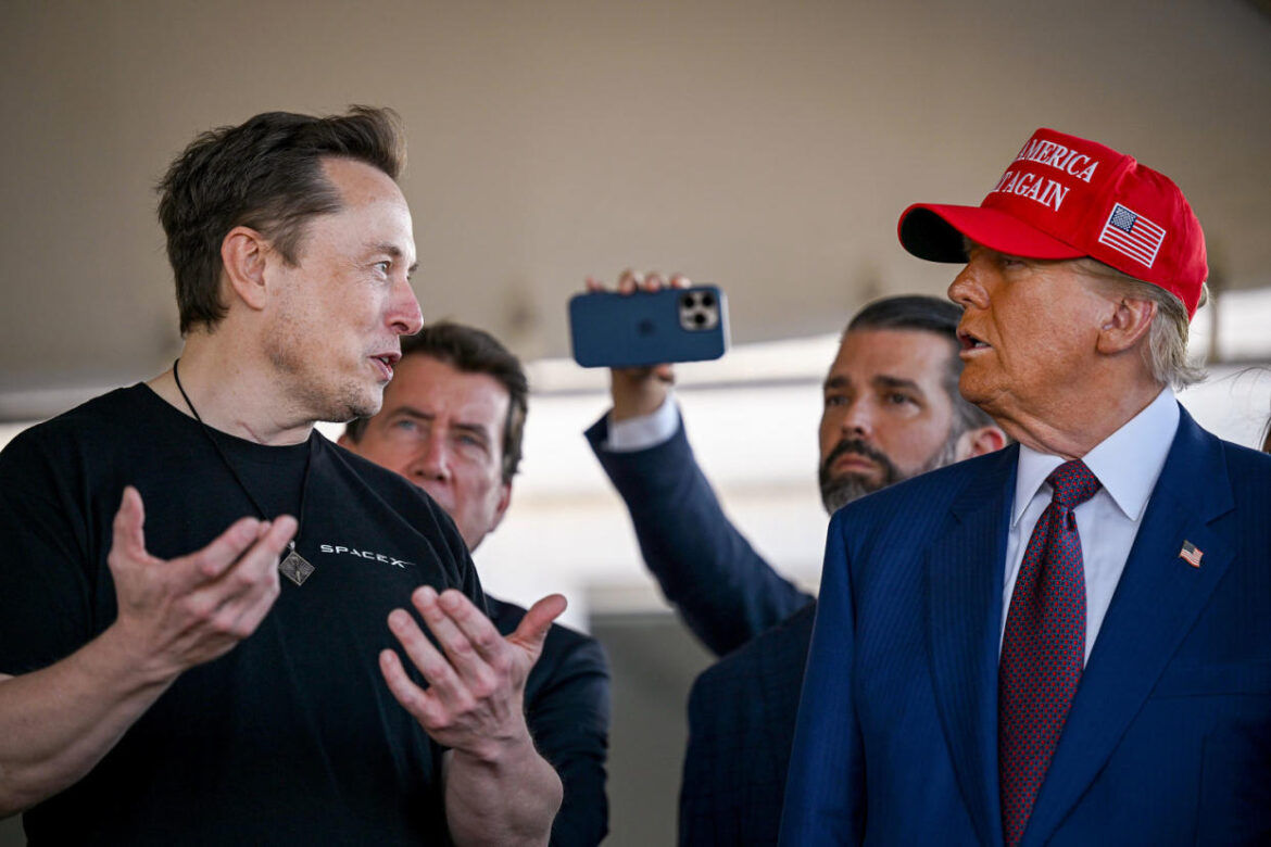Donald Trump and Elon Musk battle over credit for the 2024 election victory as heated words fly between the two power players in the United States