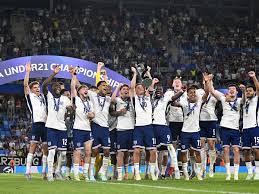England battles Germany in tense U21 Euros final