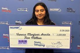 Georgia woman wins two million dollars from lottery ticket her father bought in Massachusetts and plans to buy a house and pay for college