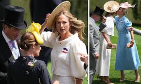 Harriet Sperling stuns in lavish £3720 outfit as Peter Phillips proudly brings NHS nurse girlfriend to Royal Ascot in London