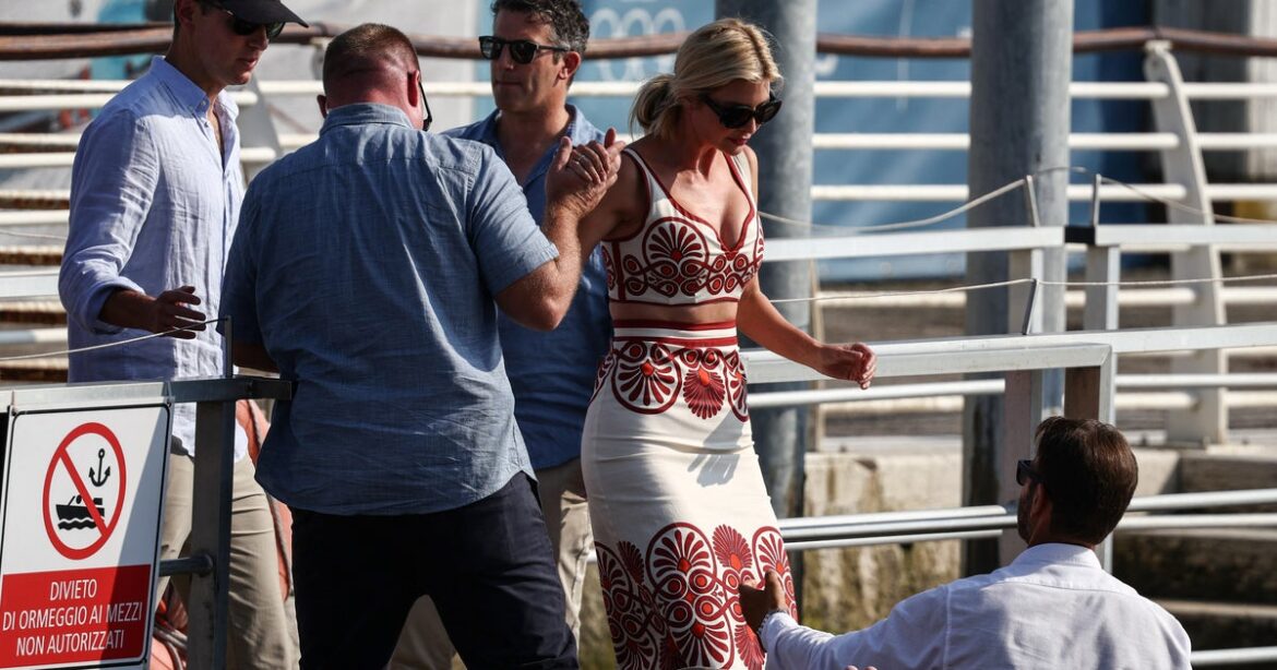 Ivanka Trump joins elite guest list in Venice as Jeff Bezos and Lauren Sanchez prepare to say ‘I do’ in billionaire style