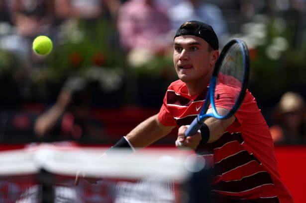 British star Jack Draper crushes American rival in straight sets as he makes emotional return to Queen’s Club stage