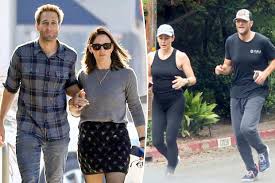 Jennifer Garner completes charity run and receives heartfelt kiss from John Miller in sunny Los Angeles