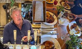 Jeremy Clarkson defends pricey Sunday roasts as fans and critics clash over £174 bill at The Farmer’s Dog pub in Oxfordshire