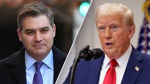 Jim Acosta sparks outrage after mocking Ivana Trump’s grave during immigration rant on New Jersey golf course