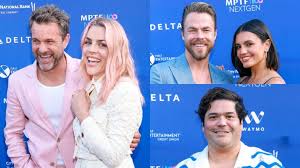 Joshua Jackson reunites with Busy Philipps at charity summer party in Los Angeles as Dawson’s Creek stars catch up with smiles and style