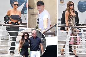 Leonardo DiCaprio Tom Brady and Orlando Bloom turn heads as they arrive in Venice for Jeff Bezos and Lauren Sanchez wedding weekend