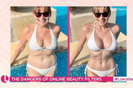 Lorraine Kelly embraces natural beauty as she shows unfiltered bikini body during candid ITV segment in London