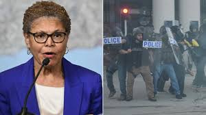 Los Angeles Mayor Karen Bass Faces Renewed Criticism Over Past Socialist Ties Amid Violent Immigration Riots in California