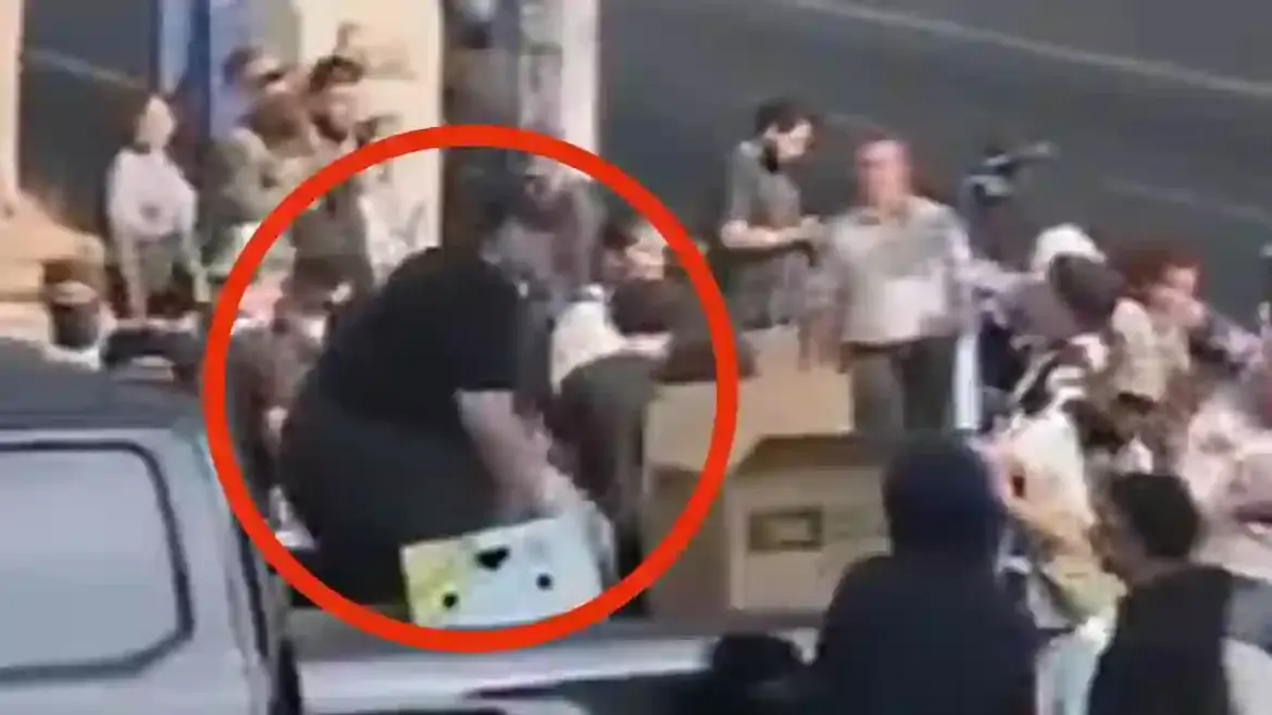 Masked donor delivers military-grade protection gear to protesters while downtown Los Angeles businesses suffer relentless looting and destruction
